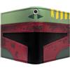 The Empire Strikes Back Star Elmo di Fett Portafoglio/Portamonete Bi-Fold Porta-ID & Porta Carte, Verde