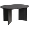 Selsey Tavolo da Pranzo Ovale Allungabile Frassino Portland - Tavolo Rotondo Allungabile, Design Moderno, Estensibile da 110 a 190 cm, Laminato di Alta Qualità con Bordi ABS, Facile da Montare