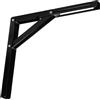 cyclingcolors 1x staffa mensola pieghevole a parete ribaltabile salvaspazio braccio 300 mm tavolo ripiano di appoggio mobile supporto 50 kg nero