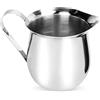Rolin Roly 1 Pezzo 150ml Bricco da Latte da Cucina Lattiera Acciaio Inox per Latte Salse Cappuccino Barista Café Art Milk Pitcher (150ml)