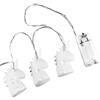 Ideen mit Herz Catena luminosa a LED con unicorno, luce bianca calda, 10 lampadine a LED, lunghezza totale circa 170 cm, catena luminosa per la cameretta dei bambini, camera delle principesse,