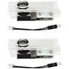ERSDGG 2 proiettori LED per porte auto, illuminazione porta, illuminazione di benvenuto, illuminazione per porte auto, adatto per 1/2/3/4/5/6/7/X1/X2/X3/X4/X5/X6/X7/M/Z/GT