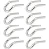 OTOTEC Ganci a molla di scarico in acciaio inox per moto, 12 x 30 mm, accessori di montaggio a forma di U, 8
