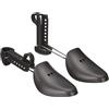 HIMRY® 4 Paia di Tendiscarpe Regolabili, Plastica Alberi di Scarpe Forma per Calzature, Allarga scarpe, Adatti per Scarpe di Misura Taglia 39 - Taglia 46, Nero, KXB6003-black-M-4x
