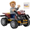 LEGO Jurassic World: Owen Grady Minifigure con Quad ATV