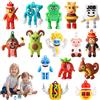 lunule Steal a Brainrot Peluche Set da 15 di Simpatici e Divertenti Italian Brainrot Figurine Personaggi Morbidi Giocattoli in Peluche Ispirati ai Personaggi del Meme Ideali come Regalo