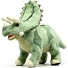 Lilizzhoumax Peluche Pentaceratopo 43cm/17, Dinosauro Simpatico Giocattolo Morbido, Bambole Animali Selvatici, Regalo per Bambini e Amici