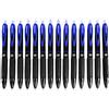 uni-ball Signo UMN-307 - Penna a sfera retrattile fine, confezione da 14 pezzi, colore: Blu