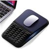 Vaydeer Poggiapolsi per tastiera e mouse, supporto ergonomico per polso per computer, morbido cuscino in memory foam per scrivania, palmo della mano, ufficio, computer portatile, digitazione 113