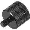 QUARKZMAN Adattatore Supporto Microfono Filettatura Femmina 1/4 a Maschio M5 Adattatore Vite per Montaggio Microfono a Treppiede Fotocamera