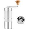 Generisch NewlukPro M6 - Macinacaffè manuale, capacità 25 g, macinacaffè a mano Sharp esagonale, macinino portatile manuale per chicchi di caffè espresso