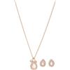 Fossil Set Da Donna Stevie, Lunghezza: 420 mm + 50 mm, Larghezza: 7,8 mm, Altezza: 10,5 mm Oro Rosa In Acciaio Inossidabile Set, JF04029791