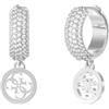 Guess Orecchini Jewellery JUBE03301JWRHT-U Marca, única, Metallo Non prezioso, Nessuna Pietra preziosa