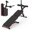EASY BIG Panca declinata e piana, pieghevole, compatibile con più attrezzi e adatta per allenamenti full body, portata 660 libbre/300 kg