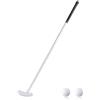 Flintronic Mazza da Golf in Lega di Alluminio Staccabile, Putter da Golf Portatile da Viaggio, con 2 Palline da Allenamento, Putter per Golfisti Destri e Mancini, per Allenamento Indoor o Outdoor