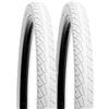 YUNSCM 2-PCS 26 pollici Route bicicletta pneumatici 26x1.95/53-559 Compatible with 26x1.95 26x2.0 bicicletta pneumatici-White (Y-1055)