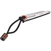 TROIKA Taschenmesser - KNF80/BK - Coltellino per Aprire - edc - Outdoor- Funzione di Blocco - Fascetta in Nylon per Fissare - Acciaio Inox 420, Nylon - Arancione, Nero Originale