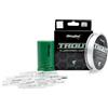 Sbirulino Kit da Pesca Sbirulino Fluorocarbon Coating Trout 500mt e Astuccio Vetrini da Pesca Slim e Short Trota lago,Tremarella,Trota Torrente (0.16 mm 500 mt + 18 Vetrini Slim/Short)