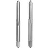 QUARKZMAN Set Maschi Mano Metrici 2pz, Maschi Vite Filettatura Conica/Tappo M6 x 1, Kit Utensili per Maschiatura Mano Acciaio Rapido