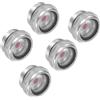 CoCud Vetro Livello Olio Compressore Aria, | Maschio M22x1.5mm | Finestra Indicatore Vetro Testa Esagonale Alluminio - (Applicazioni: Accessori Cambio), 1Pz