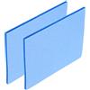 QUARKZMAN 2pz 500-600 Grana Spugna Levigante 140mm x 114mm x 5mm Morbida Schiuma Umida Asciutta Levigatrice Blocco Carta Vetrata per Modelli Metallo Mobili Lucidatura
