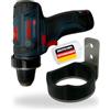 LADSPRINT® Supporto da parete in acciaio inox adatto per Bosch GSR12V-15 e molti altri modelli | Robusto e stabile | Vestibilità perfetta | Made in Germany | Soluzione di conservazione sicura e