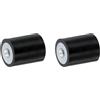 QUARKZMAN 2pz 15 x 20mm M4 Filettatura Femmina Supporti in Gomma, Isolatori di Vibrazioni, Sostituiscono Cuscinetti Antivibranti Blocco di Base Piatto e Silenzioso