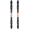 QUARKZMAN 2pz Punte Avvitatore a Croce a Doppia Estremità da 6,35mm PH2 | Magnetiche, in Acciaio S2, con Attacco Esagonale da 1/4, Lunghezza 110mm / 4,33, Grado Industriale, Bit Driver ad Impatto
