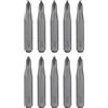 QUARKZMAN 10pz Punte Cacciavite PH0 Phillips 5/32 Esagonale 28mm Lunghezza Testa Croce Magnetica Punte Esagonali in Acciaio S2 per Cacciaviti Elettrici Manuali Riparazioni di Precisione