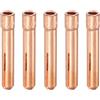 QUARKZMAN 5pz 13n21 Tig Saldatura pinze 0.04 (1mm) Rame Tungsteno Elettrodo pinze Punte per Wp9 20 25 Tig Serie Torce per Saldatura
