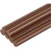 QUARKZMAN 6Pz Stick Colla a Caldo Mini per Pistola per Colle 11mm x 100mm Colla a Caldo Bastoncini Grandi Ricariche, Caffè