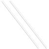 QUARKZMAN 6mm ID 8mm OD 305mm(12) Lunghezza Acrilico Tubo Rigido Rotondo Tubo x 2pz per Illuminazione Modelli Idraulica Artigianato, [Trasparente]
