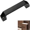 syiyunran Maniglia Porta Scorrevole - Noir 1pc In Ghisa Per Capannone Da Giardino Legno Armadio Cucina Nylon Ispessito E Maniglie Alluminio Porte Interne Scorrevoli Adatte A Casette Giardino
