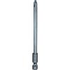 QUARKZMAN #2 Punta Cacciavite Phillips PH2 1/4 Gambo Esagonale 4 (100mm) Lunga 0.2 Punta Magnetica a Croce Acciaio S2 Industriale per Cacciavite per Utensili Elettrici, Blu