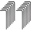 QUARKZMAN 30pcs Esagonale Chiave Inglese 2mm Metrico CR-V L Forma Esagono Riparazione Strumento