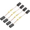 QUARKZMAN 16x8x5mm Carbonio Spazzola, Spazzola di Carbone di Ricambio 8 Pezzi Motore Carbonio Spazzola Carboncini Motore Elettrico per Utensili Elettrici