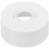PATIKIL Flangia Divisa a Parete, 20/25/32mm Copri Tubi Termosifoni Copertura Piastra Rotonda in ABS Spessore Tagliabile per Tubo Acqua Rubinetto Decorazione,30mm Altezza, Bianco