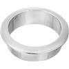 QUARKZMAN 1pz 1,97 pollici (50mm) Passacavi in Nylon per Scrivania, Copertura Foro Cavi Plastica, Organizzatore Cavi per Scrivania Armadio Computer, Argento