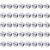 QUARKZMAN 40pz Spacer in Alluminio 5mm Foro x 10mm Od x 9mm Lunghezza Boccola di Supporto per Vite Distanziatore in Metallo Rotondo con Finitura Semplice per Viti M5, Bulloni e Aste