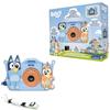 Lexibook Bluey, Fotocamera 4-in-1 per Bambini con Protezione, funzioni Foto, Video, MP3 e Giochi, 15 cornici per Personalizzare Le tue Foto, Include Scheda di Memoria da 8 GB, DJ078BYLXB