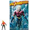 McFarlane Giocattoli, DC Page Punchers, 3-Inch Aquaman Action Figure con 5 punti di articolazione, Figura da collezione Flashpoint Comic Book - Età 12+