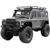 Amewi AMXRock Mini-D90 Scale Crawler 4WD 1:16 RTR grigio con telecomando, batteria, cavo di ricarica
