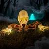 Songlypian Décorations d'halloween effrayantes Halloween Ghost,Halloween Zombie,Crawling Ghost con Horror Voice Sound Control strisciante sanguinoso Fantasma
