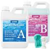 WYCOON Gomma siliconica liquida per stampi - 15 Shore A, Non tossica a Cura Rapida (1:1), per la Realizzazione di stampi per Resina epossidica, Candele, Gesso e Fai da Te (Verde Giada, 4.52kg)