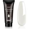 EODCI Poly Nail Gel 60 g - Extension Gel Bianco Colori Unghie UV Gel per Soluzione Unghie Gel per Starter Nail Design Fai da Te Manicure Regalo