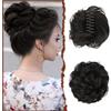 RPAEOY Chignon Messy Bun Posticcio Capelli Finti Elastico Clip Coda Capelli Ricci Sintetici Acconciatura Updo Voluminoso