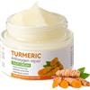 BoloShine Crema Viso al Curcuma, Crema Idratante Schiarente al Curcuma, Antirughe Turmeric Face Cream, Crema Riparatrice Antiossidante, Ridurre le Macchie, Uniforma i Toni Della Pelle, 50g