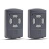 YuliSpy Telecomando compatibile della porta del garage per HORMANN 40,685MHz HSE2 HSM4 HSM2 HSE4 HS2 HS4 Pulsanti grigi (2 pezzi)