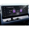 LANTU Serie HD 9H Pellicola Protettiva 12.3 Pollici per Nissan Qashqai J12 e-Power 2022-2025, Juke 2024-2025 Facelift e X-Trail T33 2023-2025 con Pellicola Protettiva Schermo 12.3 Pollici Anti Graffio