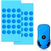 PYEUIFT 2 Pezzi Mouse Skates per G Pro Wireless e G Pro X Superlight - Pattini in PTFE per tappetino mouse in vetro e Wallhack Mouse Pad, scorrimento fluido e massima precisione